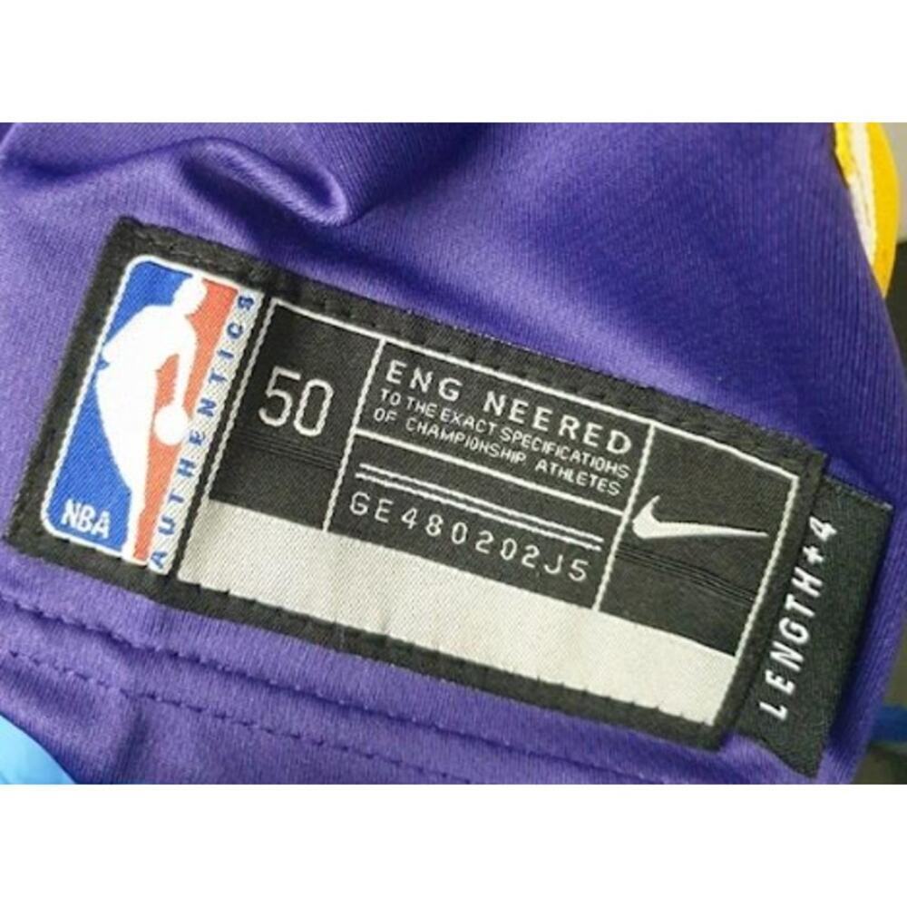 NWT Lonzo Ball Los Angeles Lakers #2 Nike Swingman Jersey SZ 50 - Picture 3 of 4